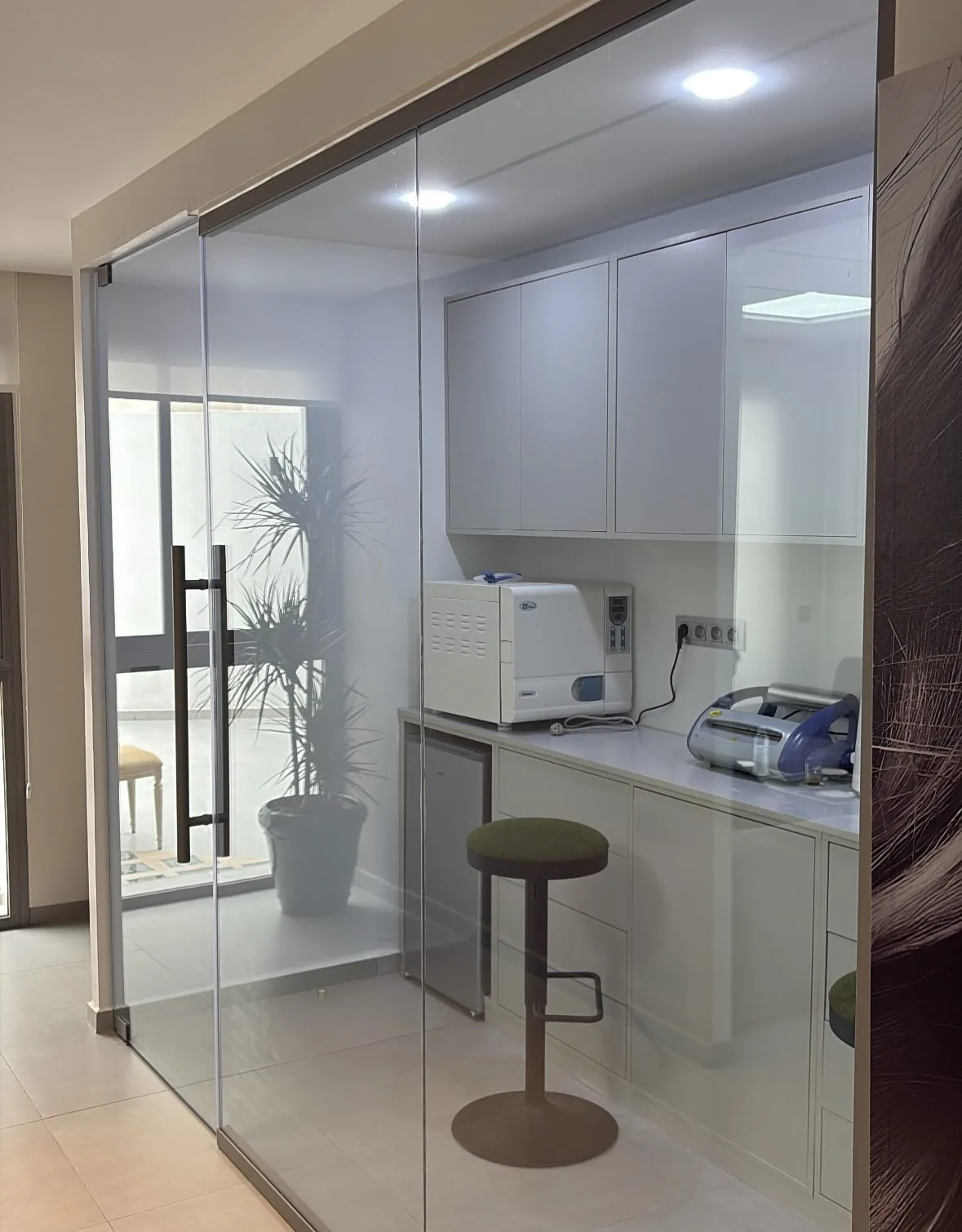 Salle de stérilisation du cabinet EL MISRI DENTAL CLINIC